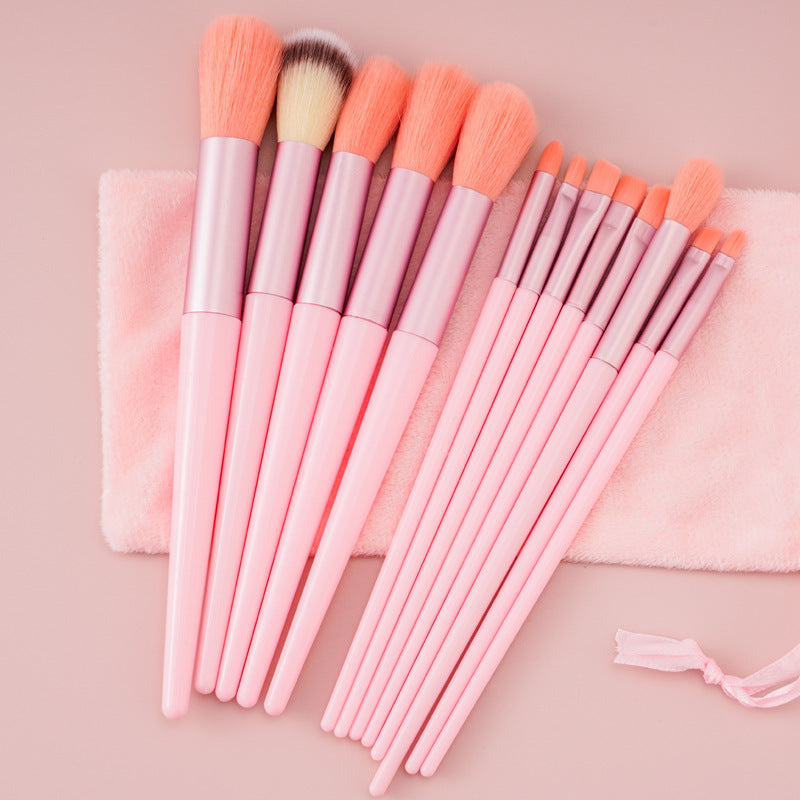 13-Piece Makeup Brush Set – Foundation, Blush, Eyeshadow & More