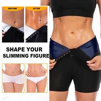 Slimming Waist Trainer & Sauna Pants – Tummy Control Shapewear