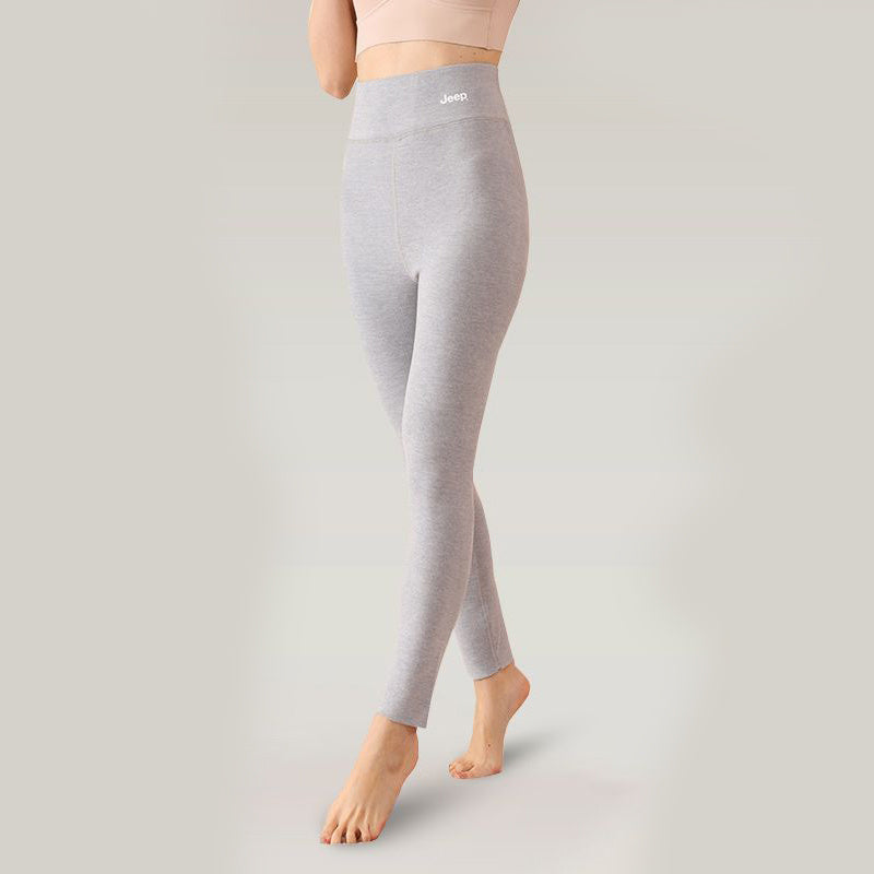 Winter Warm Cashmere Leggings – High-Waist Slim Fit