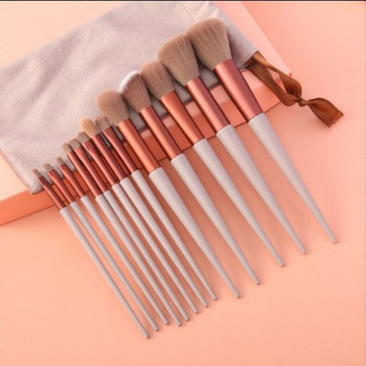 13-Piece Makeup Brush Set – Foundation, Blush, Eyeshadow & More